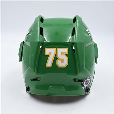 Ryan Reaves - Game-Worn Green Third, CCM Helmet - 2022-23 NHL Season