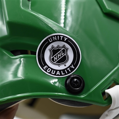 Ryan Reaves - Game-Worn Green Third, CCM Helmet - 2022-23 NHL Season