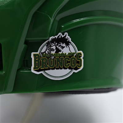 Frederick Gaudreau - Game-Worn Green Third, Bauer Helmet w/ Oakley Shield - 2023-24 NHL Season