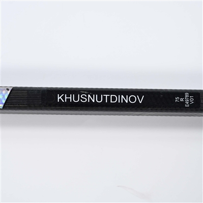 Marat Khusnutdinov - CCM Jetspeed FT7 Stick - 2024-25 NHL Season