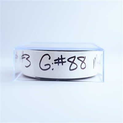 Andrew Mangiapane - Washington Capitals - Goal Puck - January 4, 2025 vs. New York Rangers (Capitals' 50th Anniversary Logo)