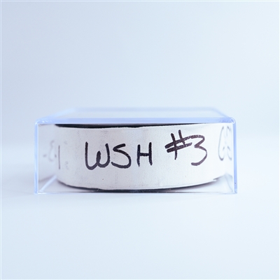 Andrew Mangiapane - Washington Capitals - Goal Puck - January 4, 2025 vs. New York Rangers (Capitals' 50th Anniversary Logo)