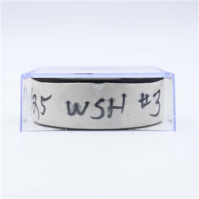 Andrew Mangiapane - Washington Capitals - Goal Puck - January 11, 2025 vs. Nashville Predators (Predators Logo)