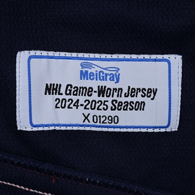 Kirill Marchenko - Navy Photo Shoot-Worn Jersey - 2025 Stadium Series