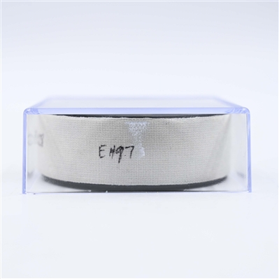 Connor McDavid - Edmonton Oilers - Goal Puck - January 15, 2025 vs. Minnesota Wild (Wild Logo)