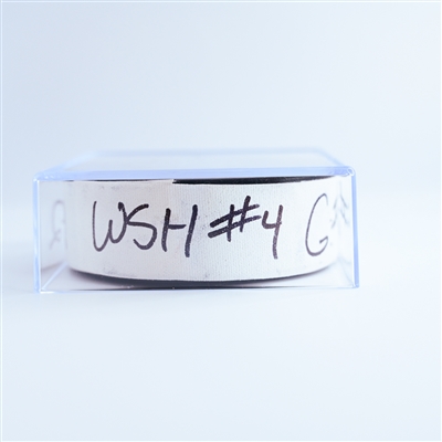 Connor McMichael - Washington Capitals - Goal Puck - January 4, 2025 vs. New York Rangers (Capitals' 50th Anniversary Logo)