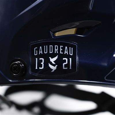 Mathieu Olivier - Navy, CCM Helmet w/ Bauer Shield - 2025 Stadium Series
