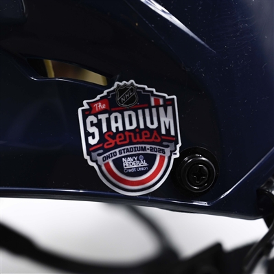 Mathieu Olivier - Navy, CCM Helmet w/ Bauer Shield - 2025 Stadium Series