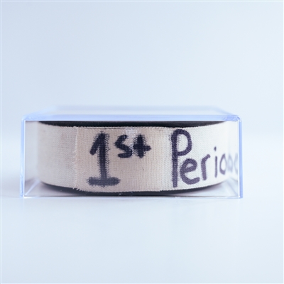 Ondrej Palat - New Jersey Devils - Goal Puck - January 11, 2025 vs. Tampa Bay Lightning (Devils Logo)
