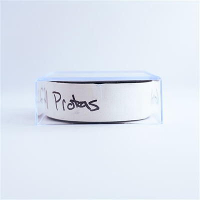 Aliaksei Protas - Washington Capitals - Goal Puck - January 4, 2025 vs. New York Rangers (Capitals' 50th Anniversary Logo)