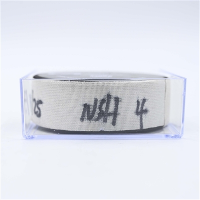 Steven Stamkos - Nashville Predators - Goal Puck - January 14, 2025 vs. Vegas Golden Knights (Predators Logo)