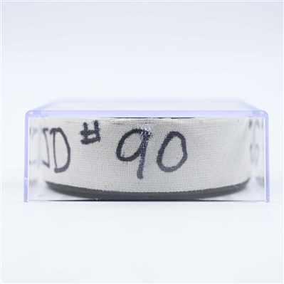 Tomas Tatar - New Jersey Devils - Goal Puck - January 19, 2025 vs. Ottawa Senators (Devils Logo)