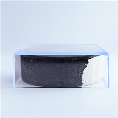 Owen Tippett - Philadelphia Flyers - Goal Puck - January 11, 2025 vs. Anaheim Ducks (Flyers Logo)