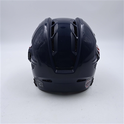 Dmitri Voronkov - Navy, CCM Helmet w/ Bauer Shield - 2025 Stadium Series