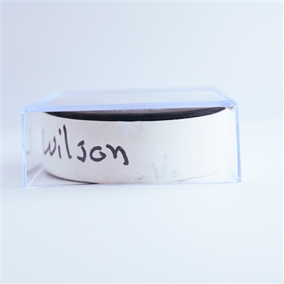 Tom Wilson - Washington Capitals - Goal Puck - January 4, 2025 vs. New York Rangers (Capitals' 50th Anniversary Logo)