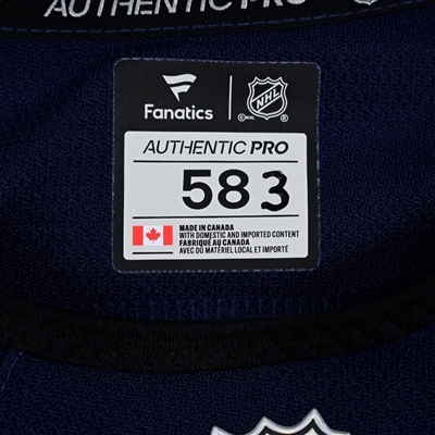 Jack Johnson - Navy Practice-Worn Jersey - 2025 Stadium Series