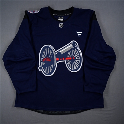 Ivan Provorov - Navy Practice-Worn Jersey - 2025 Stadium Series