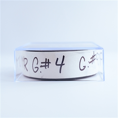 Mika Zibanejad - New York Rangers - Goal Puck - January 4, 2025 vs. Washington Capitals (Capitals' 50th Anniversary Logo)
