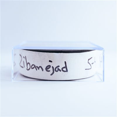 Mika Zibanejad - New York Rangers - Goal Puck - January 4, 2025 vs. Washington Capitals (Capitals' 50th Anniversary Logo)