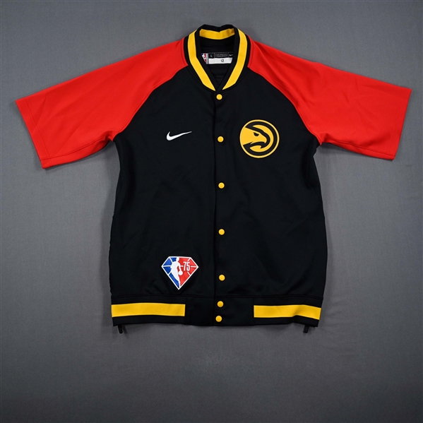 DeAndre Hunter - Atlanta Hawks - Game-Issued City Edition Jacket  - 2021-22 NBA Season