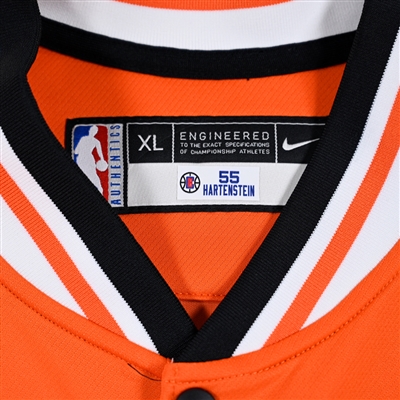 Isaiah Hartenstein - Los Angeles Clippers - Game-Issued City Edition Jacket  - 2021-22 NBA Season
