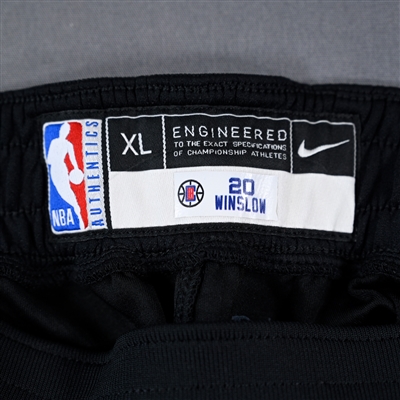Justise Winslow - Los Angeles Clippers - Game-Issued City Edition Pants  - 2021-22 NBA Season