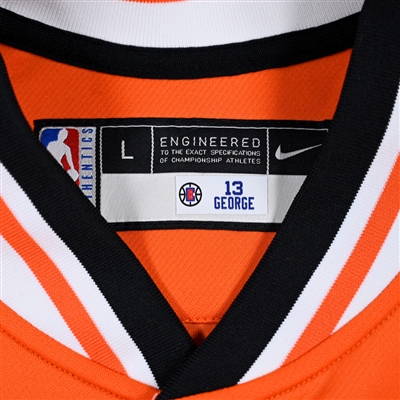 Paul George - Los Angeles Clippers - Game-Issued City Edition Jacket  - 2021-22 NBA Season
