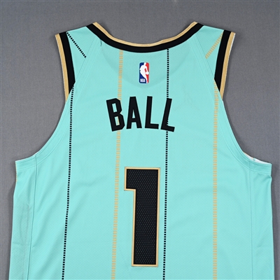 LaMelo Ball - Charlotte Hornets - Game-Issued City Edition Jersey - 2024-25 NBA Season