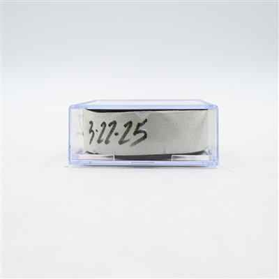 Kieffer Bellows - Nashville Predators - Goal Puck - March 22, 2025 vs. Toronto Maple Leafs (Predators Logo)
