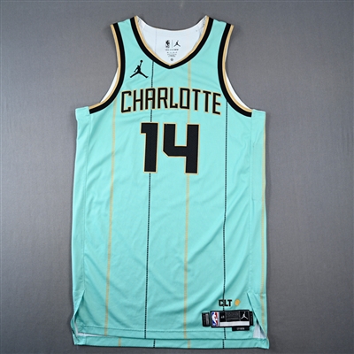 Moussa Diabate - Charlotte Hornets - City Edition Jersey - Worn 4/13/2025 - 2024-25 NBA Season