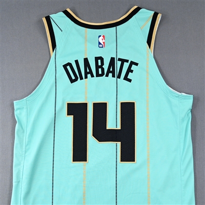 Moussa Diabate - Charlotte Hornets - City Edition Jersey - Worn 4/13/2025 - 2024-25 NBA Season