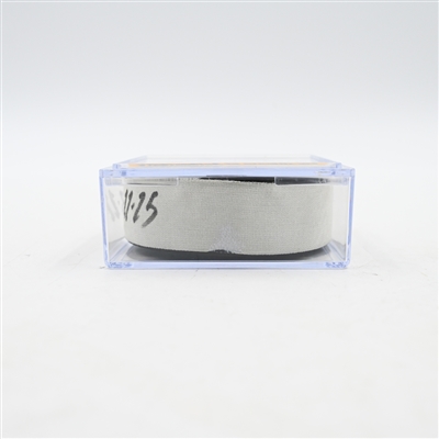 Luke Evangelista - Nashville Predators - Goal Puck - March 22, 2025 vs. Toronto Maple Leafs (Predators Logo)