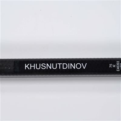 Marat Khusnutdinov - CCM Jetspeed FT7 Stick - 2024-25 NHL Season
