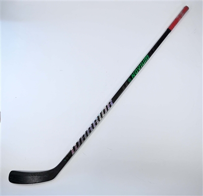 Jakub Lauko - Warrior Novium Stick - 2024-25 NHL Season