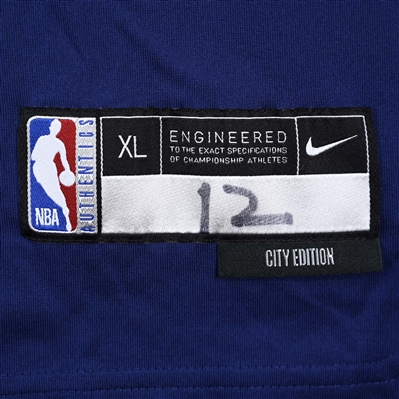 Oshae Brisse - Indiana Pacers - Game-Issued City Edition Long-Sleeved Shooting Shirt  - 2022-23 NBA Season