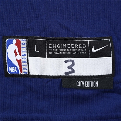 Chris Duarte - Indiana Pacers - Game-Issued City Edition Short-Sleeved Shooting Shirt  - 2022-23 NBA Season