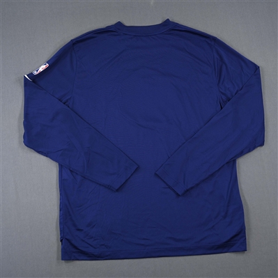 Chris Duarte - Indiana Pacers - Game-Issued City Edition Long-Sleeved Shooting Shirt  - 2022-23 NBA Season