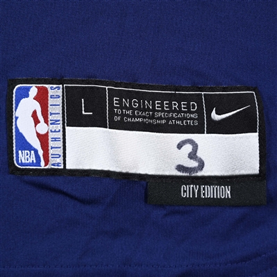 Chris Duarte - Indiana Pacers - Game-Issued City Edition Long-Sleeved Shooting Shirt  - 2022-23 NBA Season