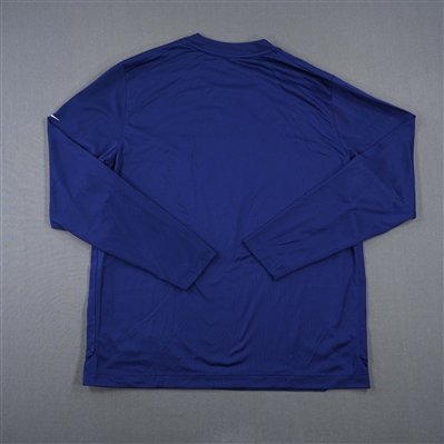 Tyrese Haliburton - Indiana Pacers - City Edition Long-Sleeved Shooting Shirt - Worn 12/12/2022  - 2022-23 NBA Season