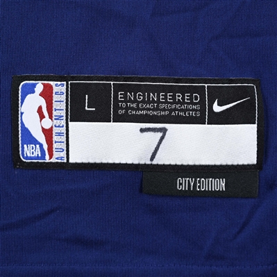 George Hill - Indiana Pacers - Game-Issued City Edition Short-Sleeved Shooting Shirt  - 2022-23 NBA Season