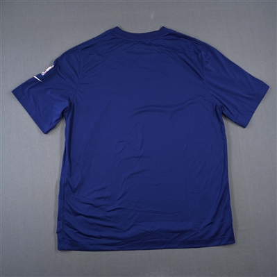 Isaiah Jackson - Indiana Pacers - Game-Issued City Edition Short-Sleeved Shooting Shirt  - 2022-23 NBA Season