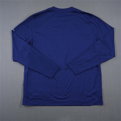 Bennedict Mathurin - Indiana Pacers - Game-Issued City Edition Long-Sleeved Shooting Shirt  - 2022-23 NBA Season