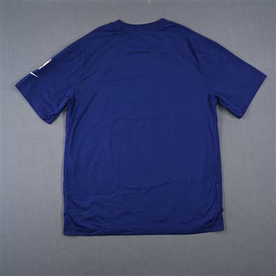 T.J. McConnell - Indiana Pacers - City Edition Short-Sleeved Shooting Shirt - Worn 12/12/2022  - 2022-23 NBA Season