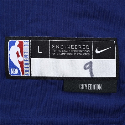 T.J. McConnell - Indiana Pacers - City Edition Short-Sleeved Shooting Shirt - Worn 12/12/2022  - 2022-23 NBA Season