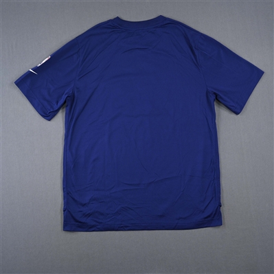 Andrew Nembhard - Indiana Pacers - Game-Issued City Edition Short-Sleeved Shooting Shirt  - 2022-23 NBA Season