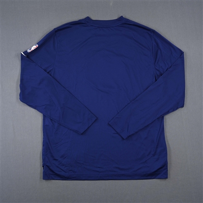 Aaron Nesmith - Indiana Pacers - Game-Issued City Edition Long-Sleeved Shooting Shirt  - 2022-23 NBA Season