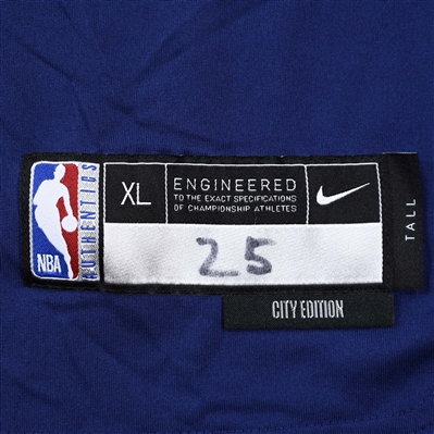 Jalen Smith - Indiana Pacers - Game-Issued City Edition Long-Sleeved Shooting Shirt  - 2022-23 NBA Season