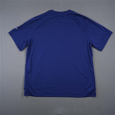 Daniel Theis - Indiana Pacers - Game-Issued City Edition Short-Sleeved Shooting Shirt  - 2022-23 NBA Season
