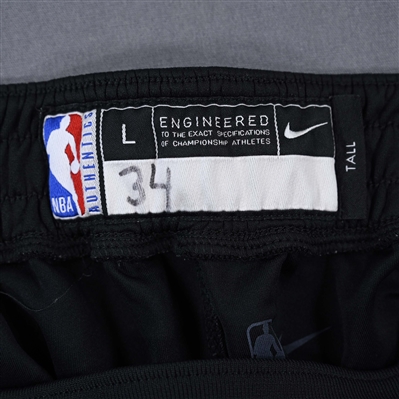 Giannis Antetokounmpo - Milwaukee Bucks - Game-Issued City Edition Pants  - 2021-22 NBA Season