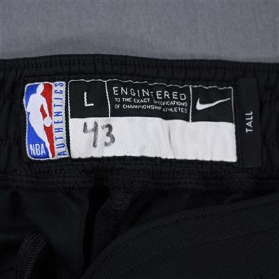 Thanasis Antetokounmpo - Milwaukee Bucks - Game-Issued City Edition Pants  - 2021-22 NBA Season